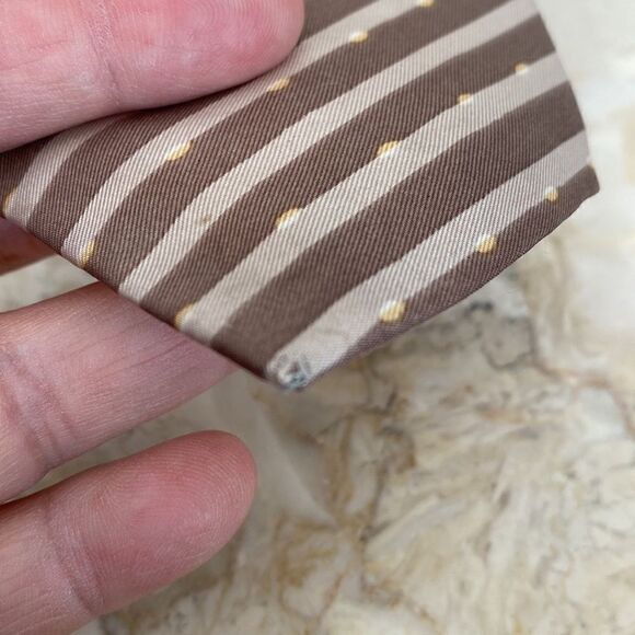 Vintage Christian Dior Silk Tie - Picture 10 of 10